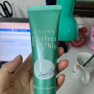 Sữa rửa mặt dành cho da mụn Senka perfect whip acne care 50g