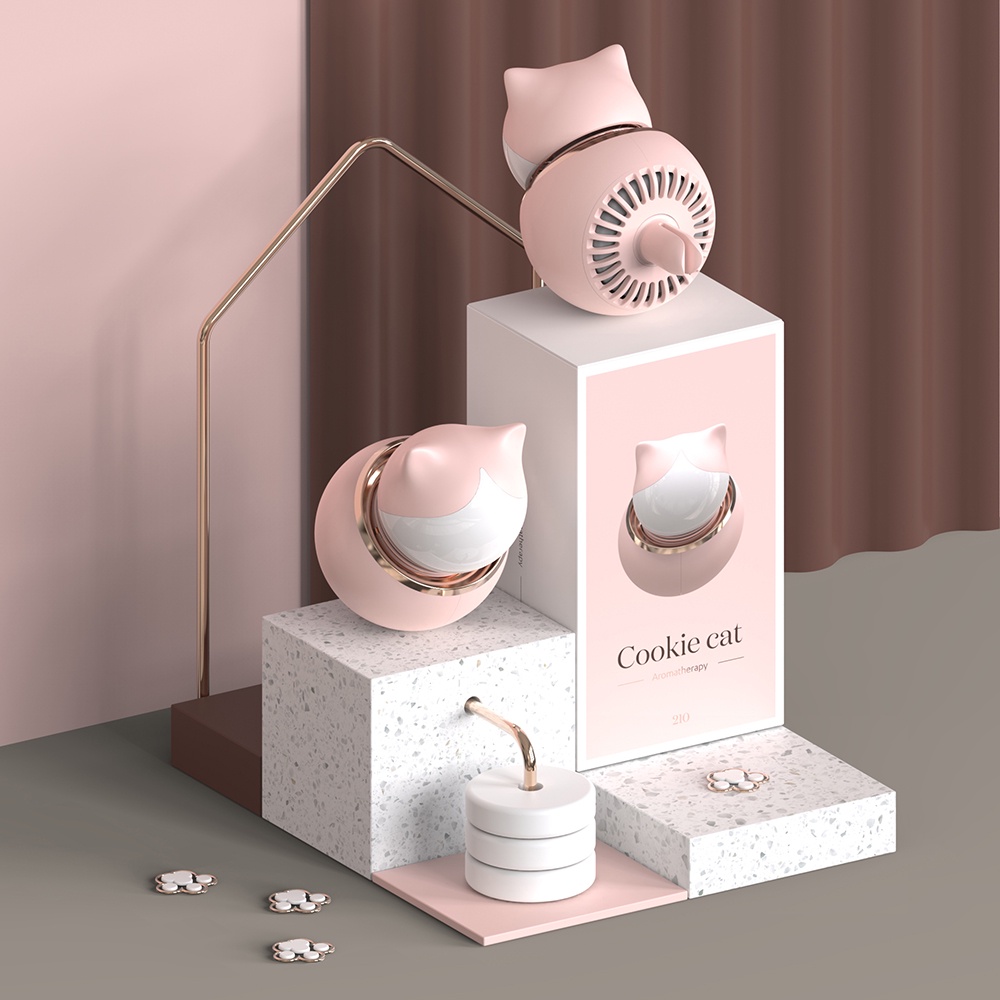 Uareliffe Cute Air Freshener Aromatherapy Diffuser