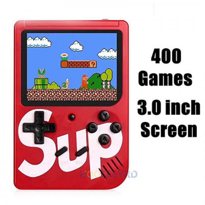 Máy Chơi Game SUP 400 trò chơi , SUP400 Cầm Tay G1 Plus 400 In 1 - HƠN 400 TRÒ CHƠI