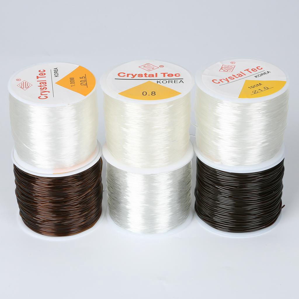 Beadia Cuộn Dây Co Giãn Xỏ Hạt Làm Trang Sức Thời Trang DIY