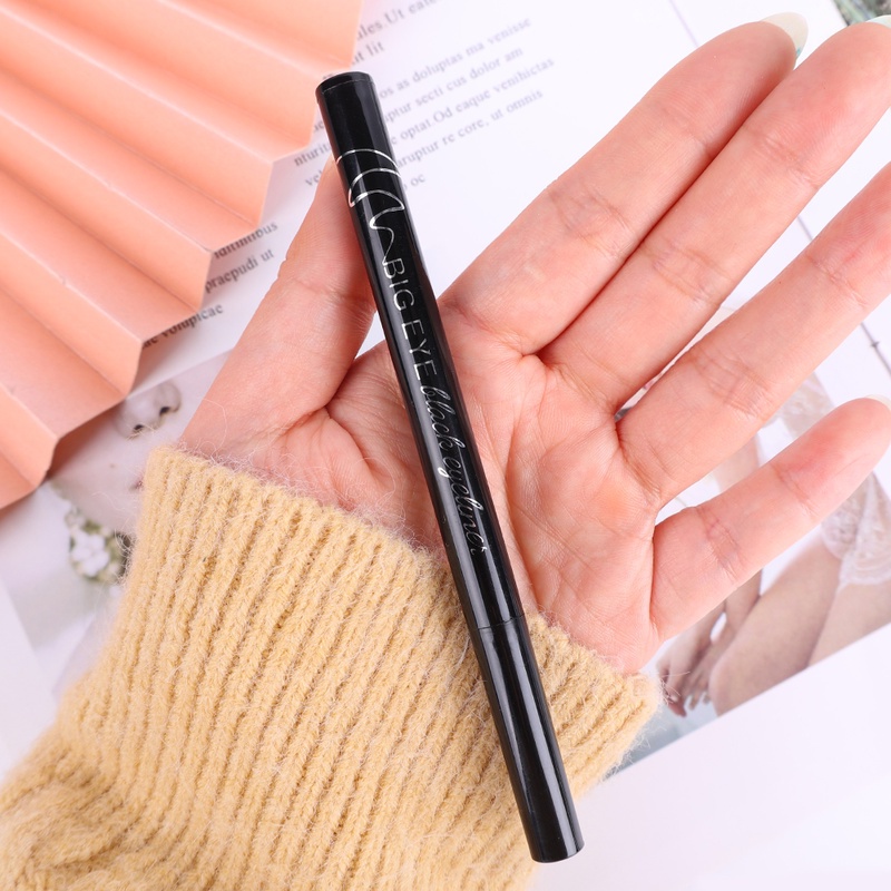 1 Bút Kẻ Mắt Màu Đen Dạng Lỏng Nhanh Khô Chống Thấm Nước Chống Mồ Hôi Lâu Trôi Không Nhòe
