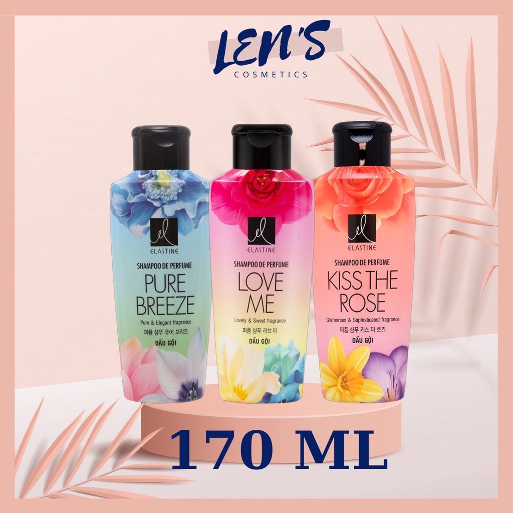 170ML Dầu gội Elastine Hương Nước Hoa Hàn Quốc 170ml - 3 mùi hương - chai dùng thử