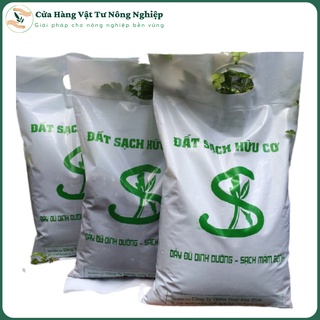 Đất sạch hữu cơ: giá thể trồng cây giàu dinh dưỡng, sạch mầm bệnh