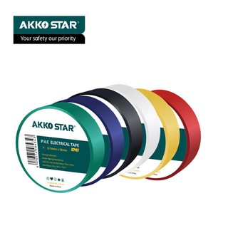 Băng keo các điện PVC nhiều màu AKKO STAR