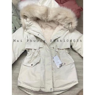 ÁO KHOÁC KAKI CỔ LÔNG 2 LỚP LÓT BÔNG LOẠI 1 QC