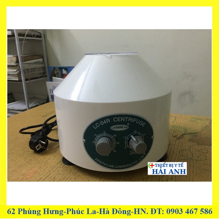 Máy ly tâm 6 ống Tách Huyết Tương