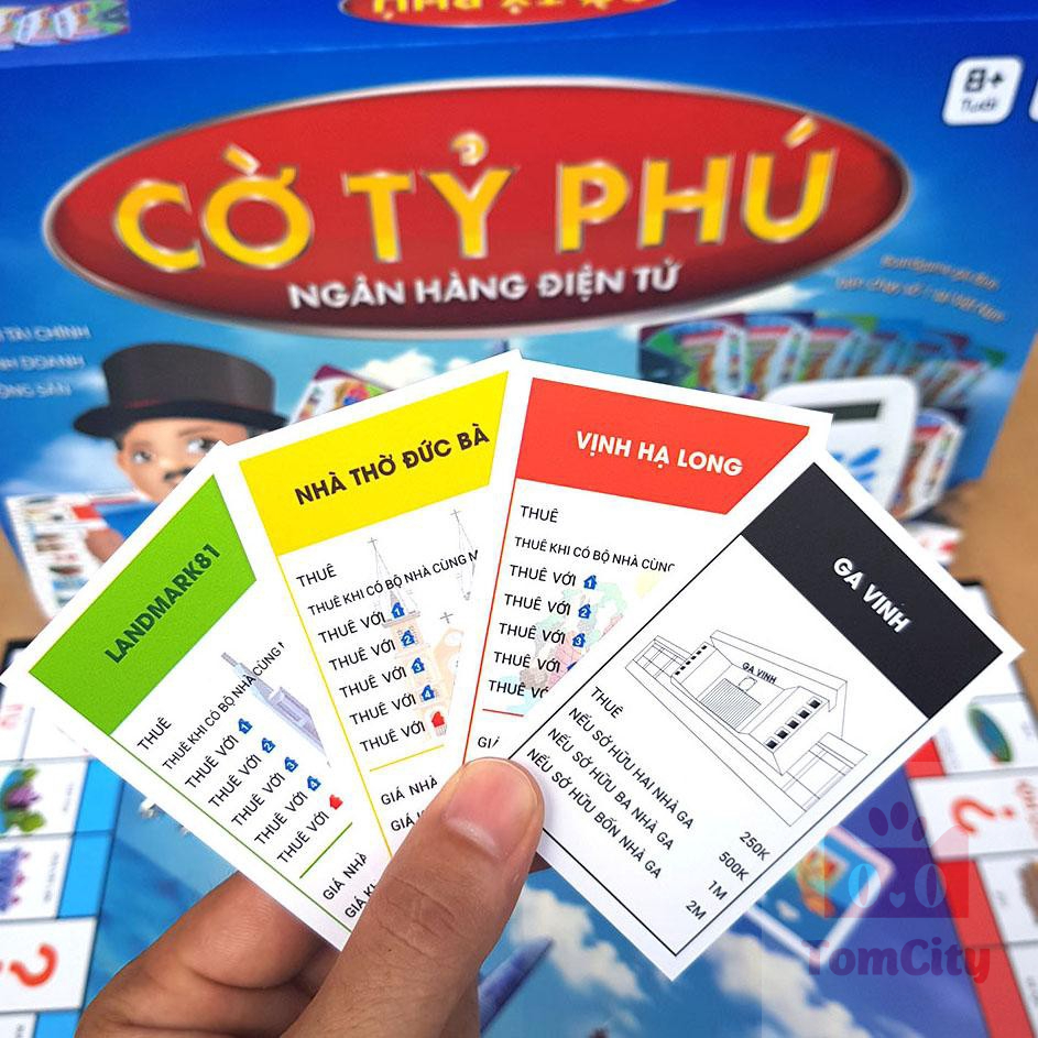 Cờ Tỷ Phú Việt Nam Phiên bản có Máy tính tiền cao cấp