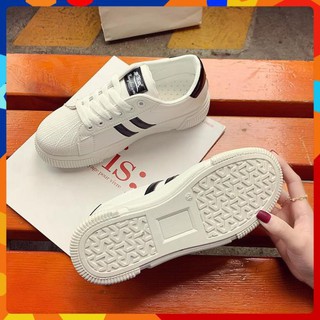 [HÀNG CAO CẤP] Giầy thể thao nữ Sneakers，Giày Shell Toe trắng (A001)
