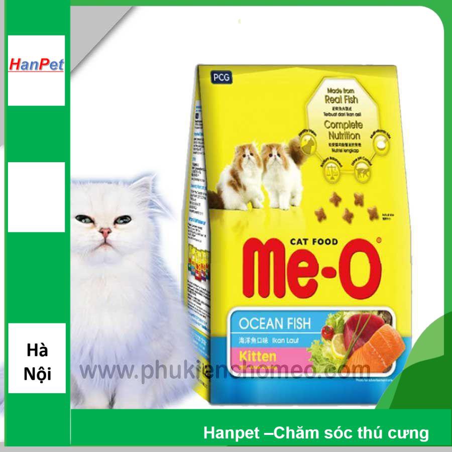 Me-o Kitten vị cá biển - Thức ăn Me-o Bé 1.1kg (hanpet 4711650) thức ăn hạt