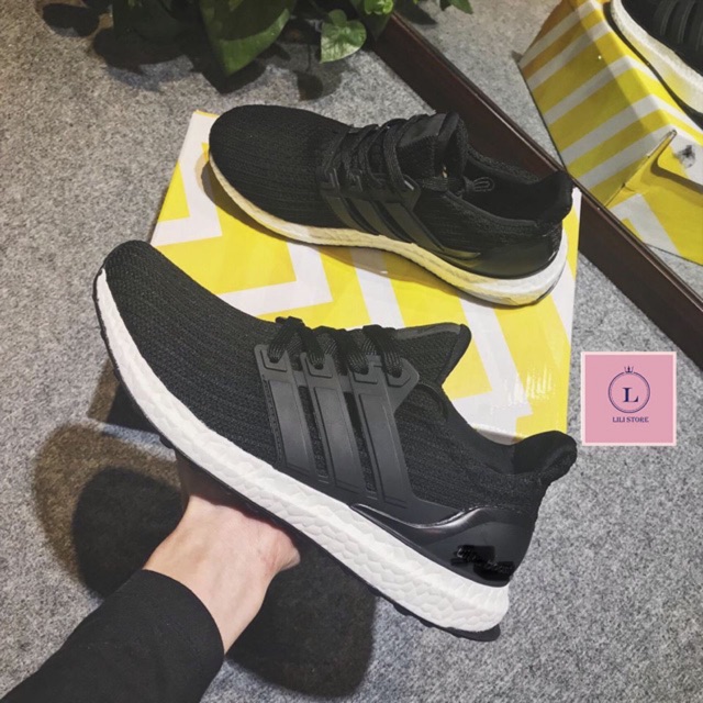 Giày Thể Thao Ultra Boost Ultraboost 4.0 Black Đen