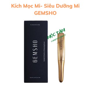 Serum kích thích mọc dài mi gemsho, tinh chất dưỡng mi gemso dưỡng mi mọc dài và dày hiệu quả rõ rệt sau 2 tuần sử dụng