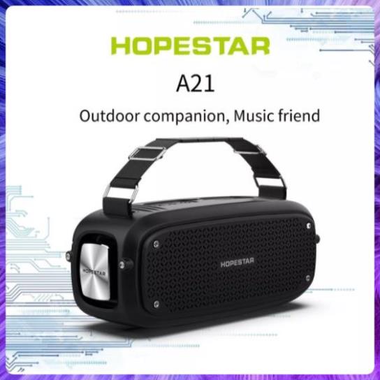 Loa Bluetooth Hopestar A21 Party mini, Công Suất 20W Âm Bass Siêu Trầm, Chống Nước cho laptop pc BH12 tháng