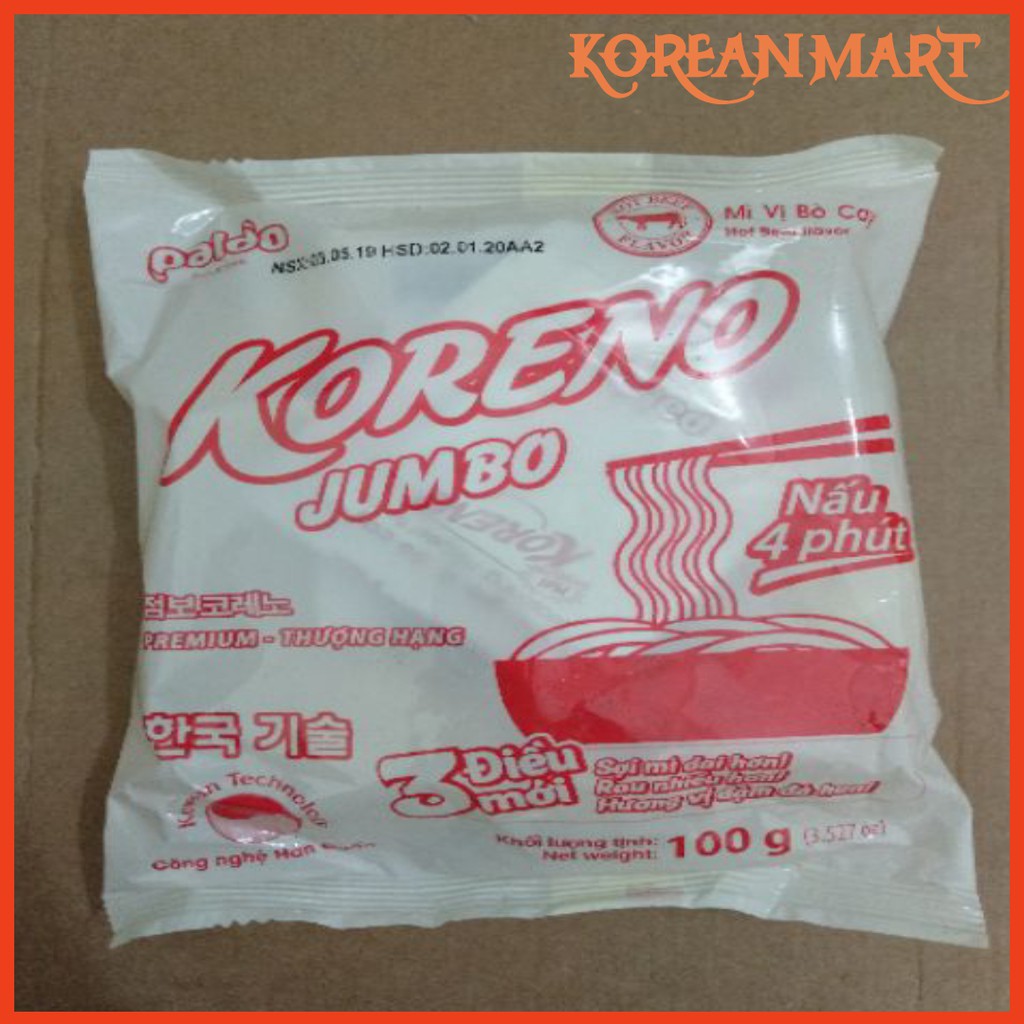 [KoreanMart] 1 GÓI MỲ KORENO 100GR | BigBuy360 - bigbuy360.vn