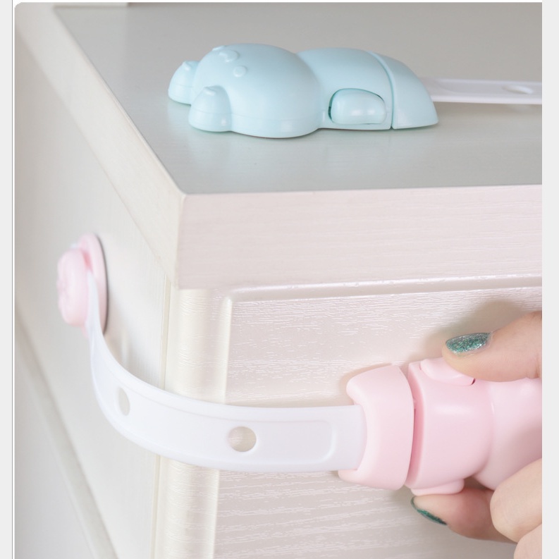 Đai khóa tủ lạnh,ngăn kèo ,thùng đồ bảo vệ an toàn cho bé Goodbabyvn