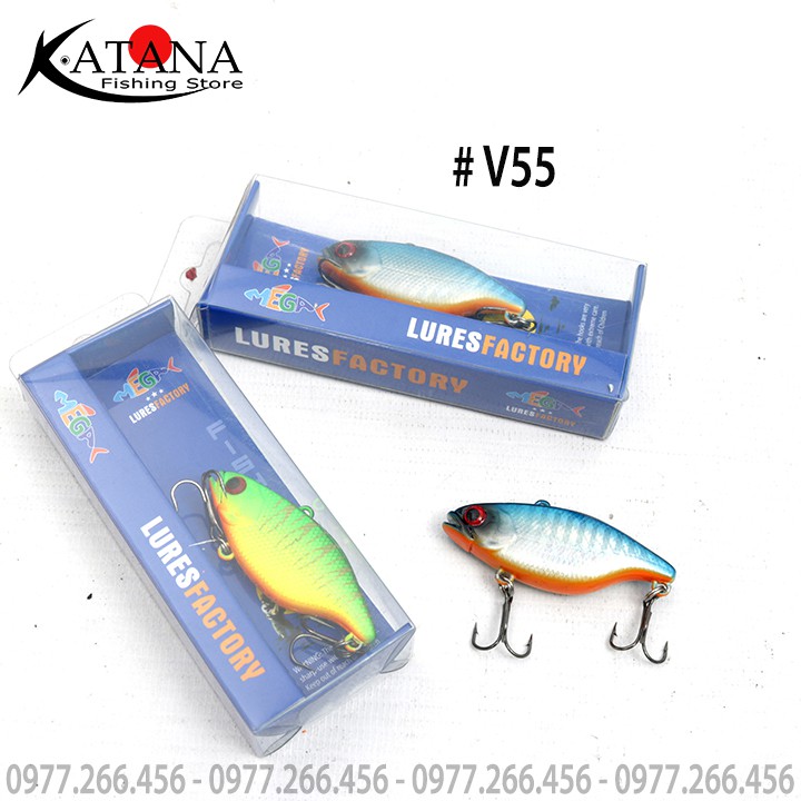 Mồi lure cá giả V50 - V55