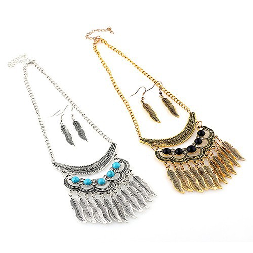 Set 100 Mặt Vòng cổ / Bông Tai Hình Dơi Vintage Cho Nữ