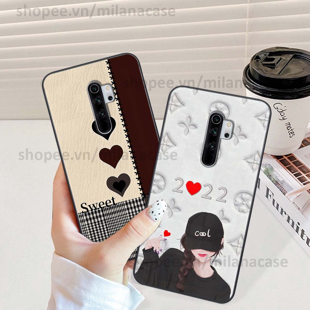 Ốp Xiaomi Redmi Note 8 / Note 8 Pro hình trái tim be love tình yêu siêu đẹp, cá tính, thời trang