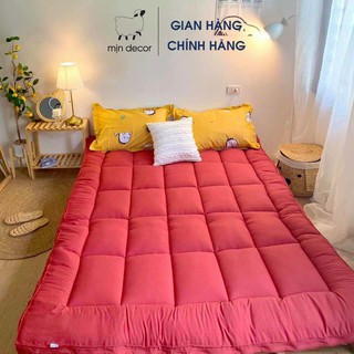 Topper nệm Mịn Decor làm mềm đệm êm ái thoáng mát cao 9cm