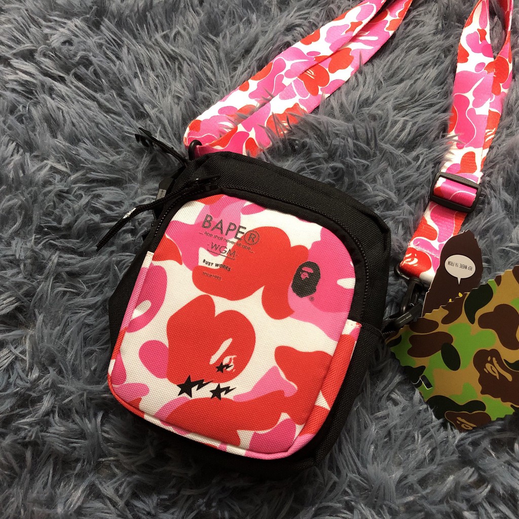 Túi đeo chéo mini Bape_camo nam nữ cực đẹp