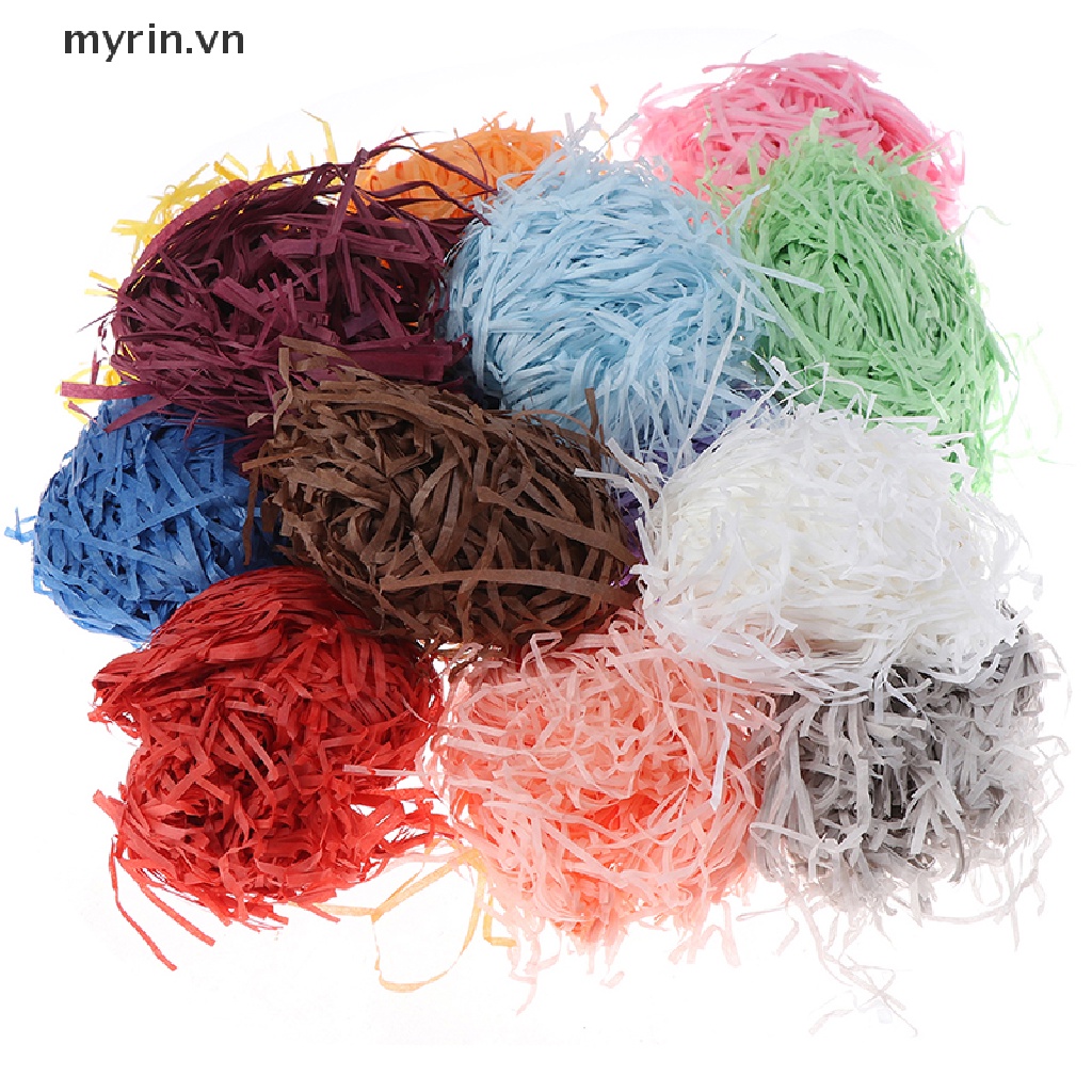 [myrin] Hộp Quà Giấy Raffia Shredded Dùng Gói Quà Trang Trí Tiệc