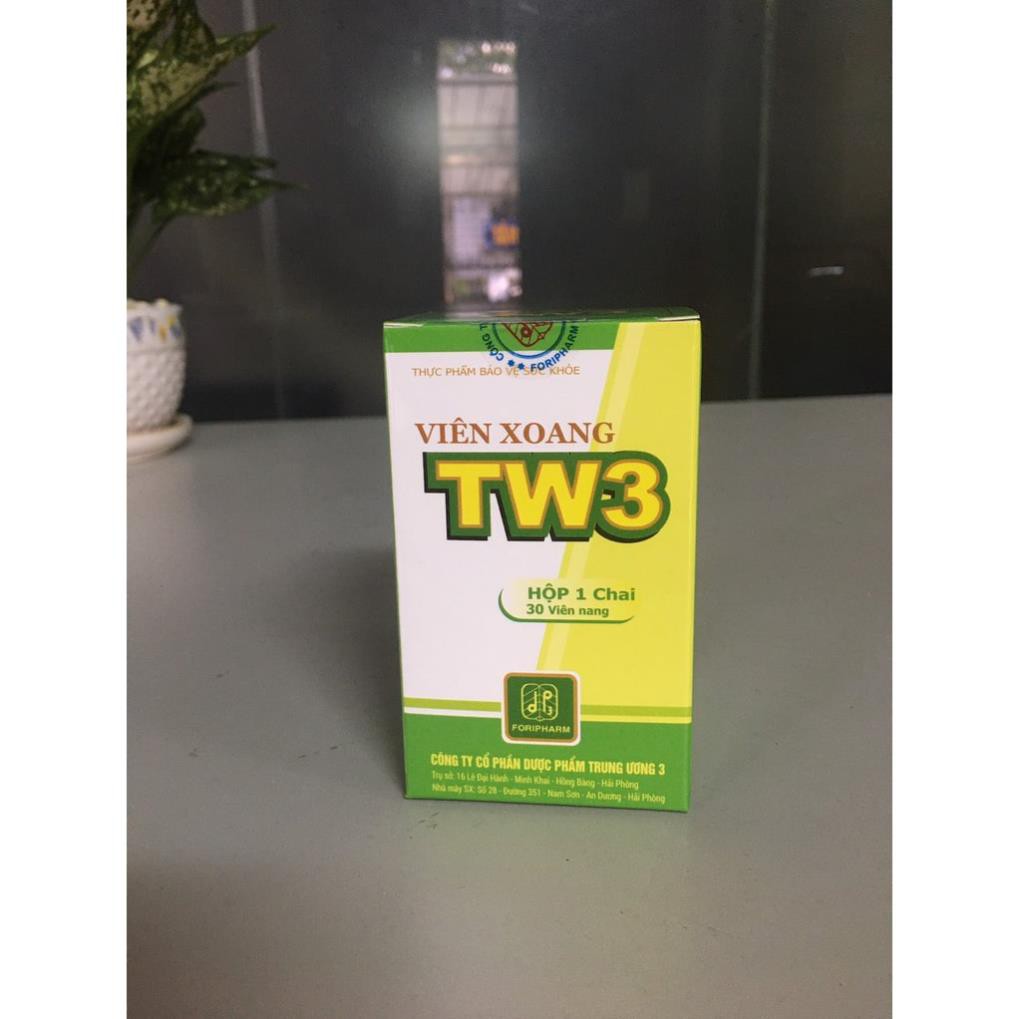 Viên Xoang thảo dược trung ương 3- giúp hết viêm mũi, viêm xoang cấp và mãn tính, ngăn ngừa tái phát ( hộp 30 viên)