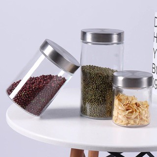 Hũ thủy tinh nắp vặn inox 900 - 1250 - 1650 ml