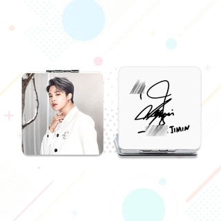 Gương mini bỏ túi Jimin BTS gương vuông