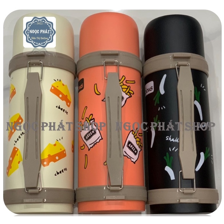 Bình giữ nhiệt, bình thủy Inox 304 Vacuum Pot Classic thể tích 1200ml