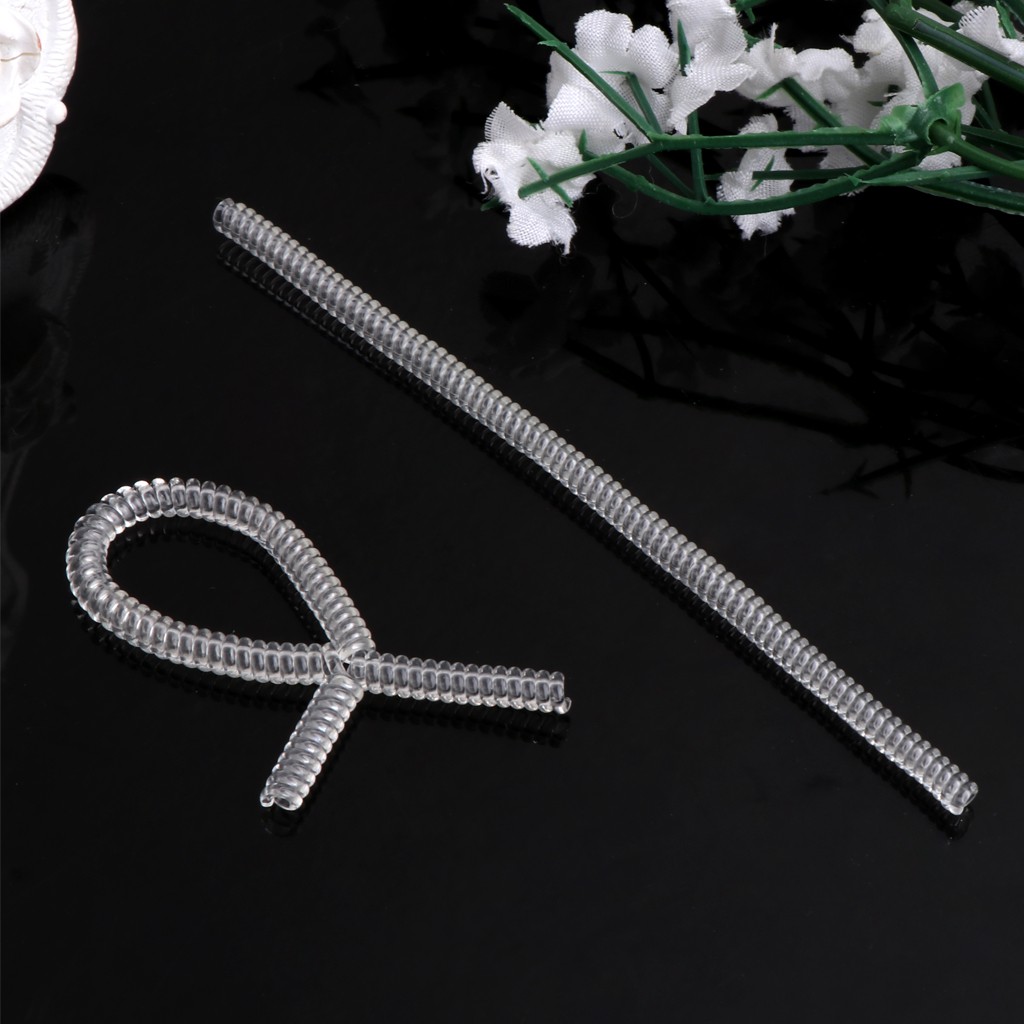 Bộ 10 dây điều chỉnh kích thước nhẫn trong suốt tiện dụng