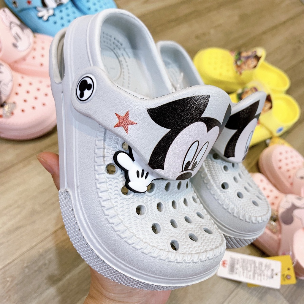 Dép đế mềm hoạt hình cho bé