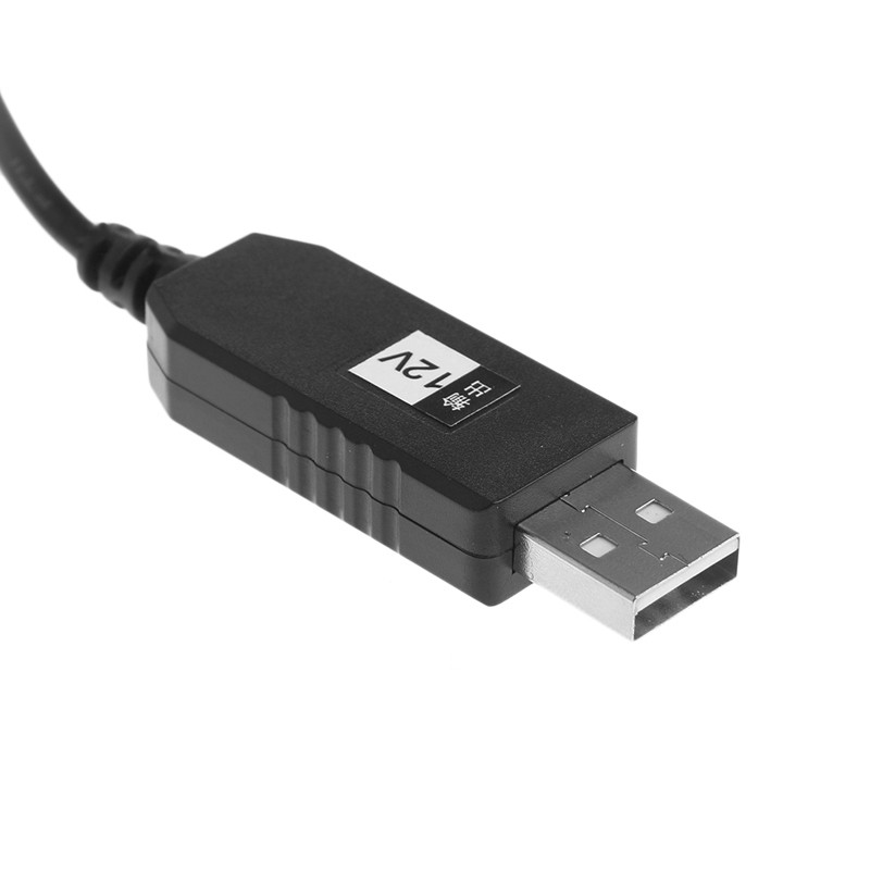 Cáp Chuyển Đổi Usb Dc 5v Sang Dc 12v 2.1x5.5mm