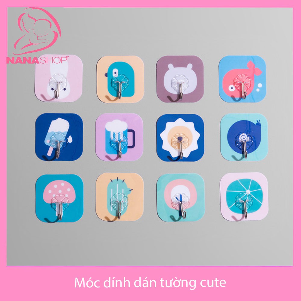 Móc dính dán tường trang trí nhà