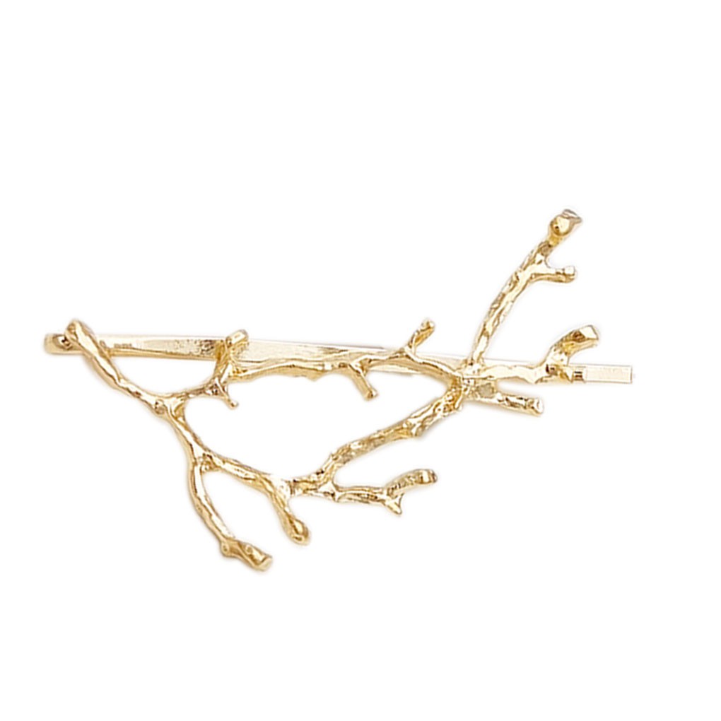 Kẹp Tóc Hợp Kim Hình Cành Cây Thanh Lịch Cho Nữ