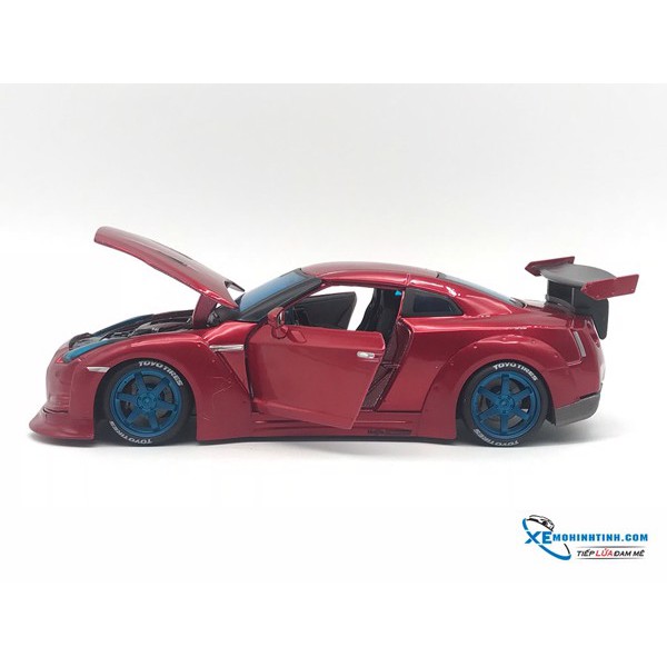 Xe Mô Hình Nissan GT-R 1:24 Maisto ( Đỏ )