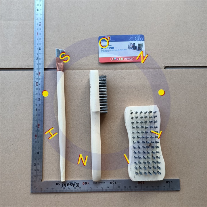 Bàn chải, cọ răng sắt