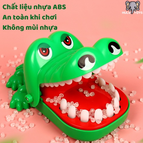 Đồ Chơi Cá Sấu Cắn Tay Hulo Toys Vui Nhộn Cho Bé - Đồ Chơi Giải Trí, Khám Răng Cá Sấu, Đồ Chơi Cho Trẻ