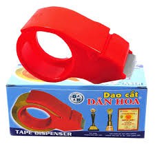 [Nowship] Cắt Băng Keo Lớn Cầm Tay 5F, Cắt Keo 100-200 Yard Dân Hoa - Dán Thùng Carton