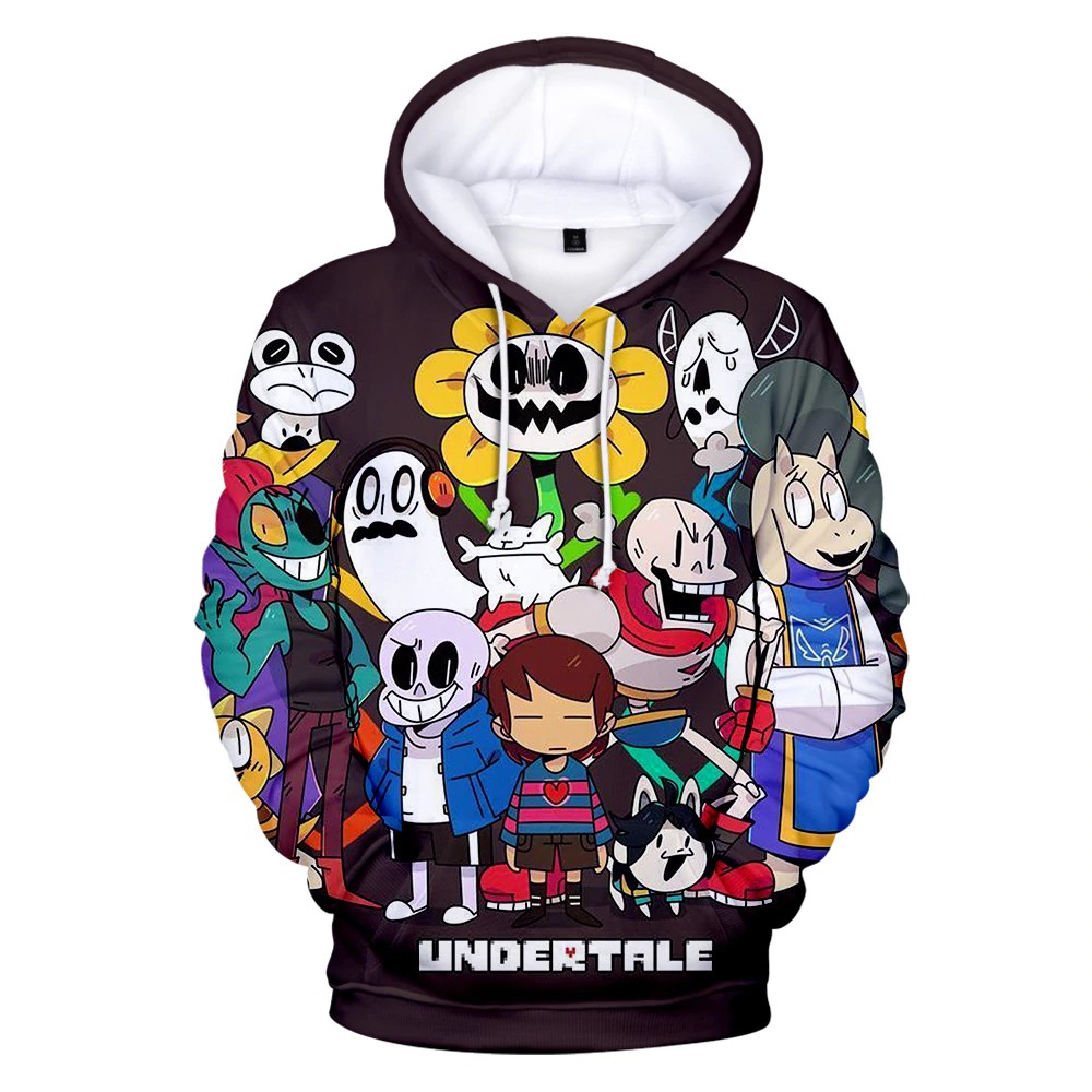 Áo Khoác Hoodie Họa Tiết Game Undertale 3d Độc Đáo Cho Nam Và Nữ | BigBuy360 - bigbuy360.vn