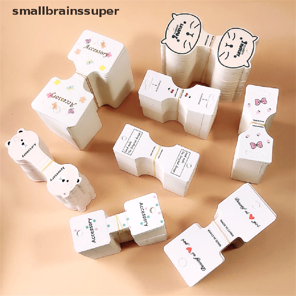 Set 50 Thẻ Giấy Gấp Gọn Màu Trắng Chuyên Dụng Làm Tóc Cho Người Lớn Và Trẻ Em