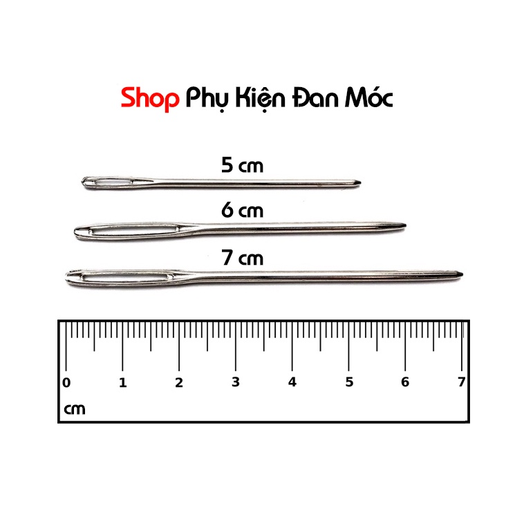 COMBO 3 Kim Khâu Len - Size 5, 6, 7cm