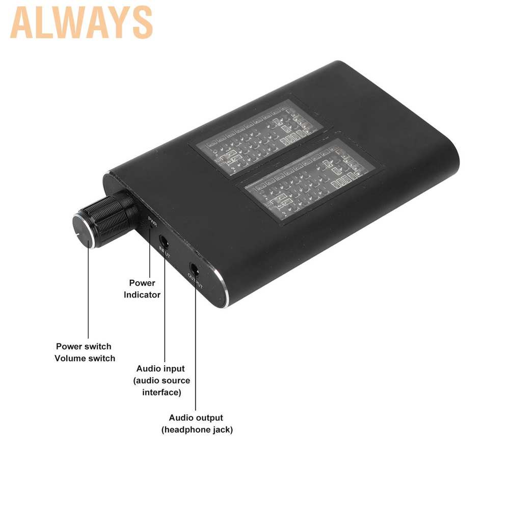 Bộ khuếch đại âm thanh siêu trầm 2 đầu cắm 3.5mm