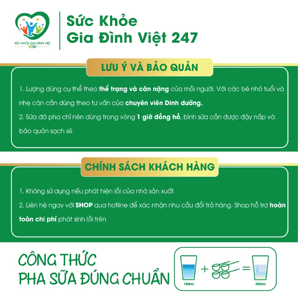 Sữa Hisure – Sữa dinh dưỡng cao năng lượng 400G - Sữa bột Hisure