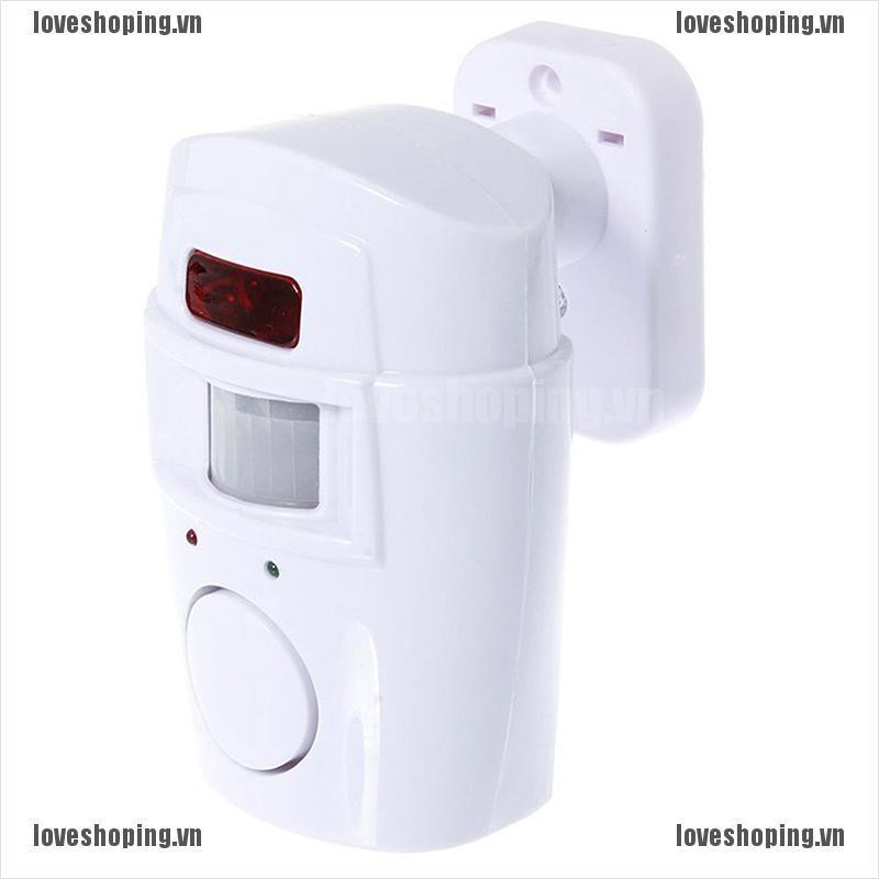 Bộ báo động cảm biến chuyển động với 2 điều khiển từ xa chất lượng