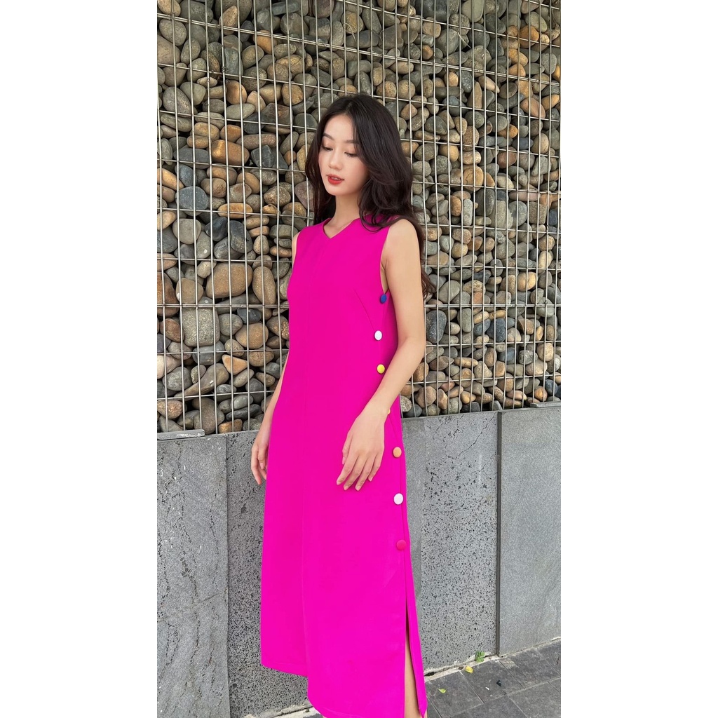 Đầm Evie Monivi_Lụa hồng