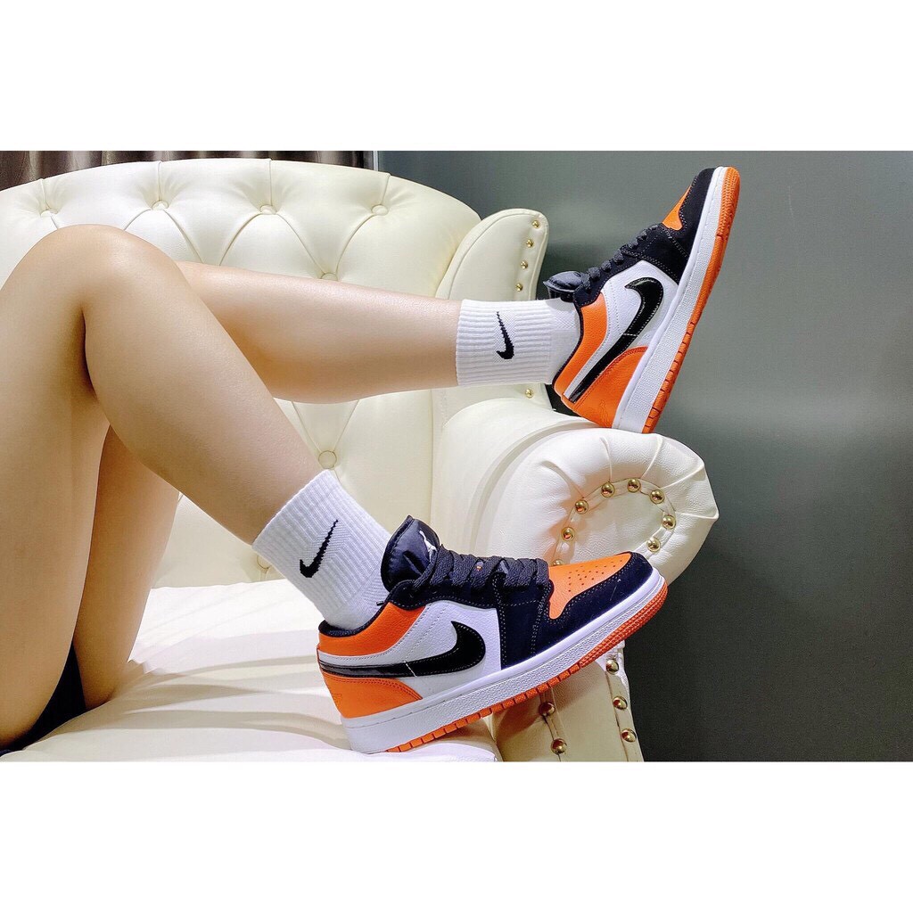 Tất Nike dệt kim hàng chuẩn loại 1 🔥Free Ship🔥 Vớ thể thao cotton dày dặn thấm hút mồ hôi