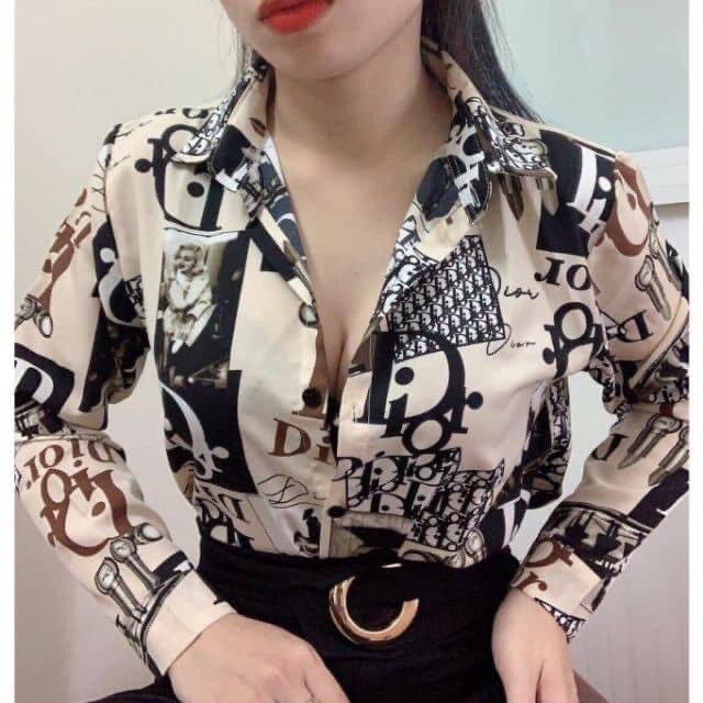 Áo sơ mi lụa hàng đẹp siêu hot