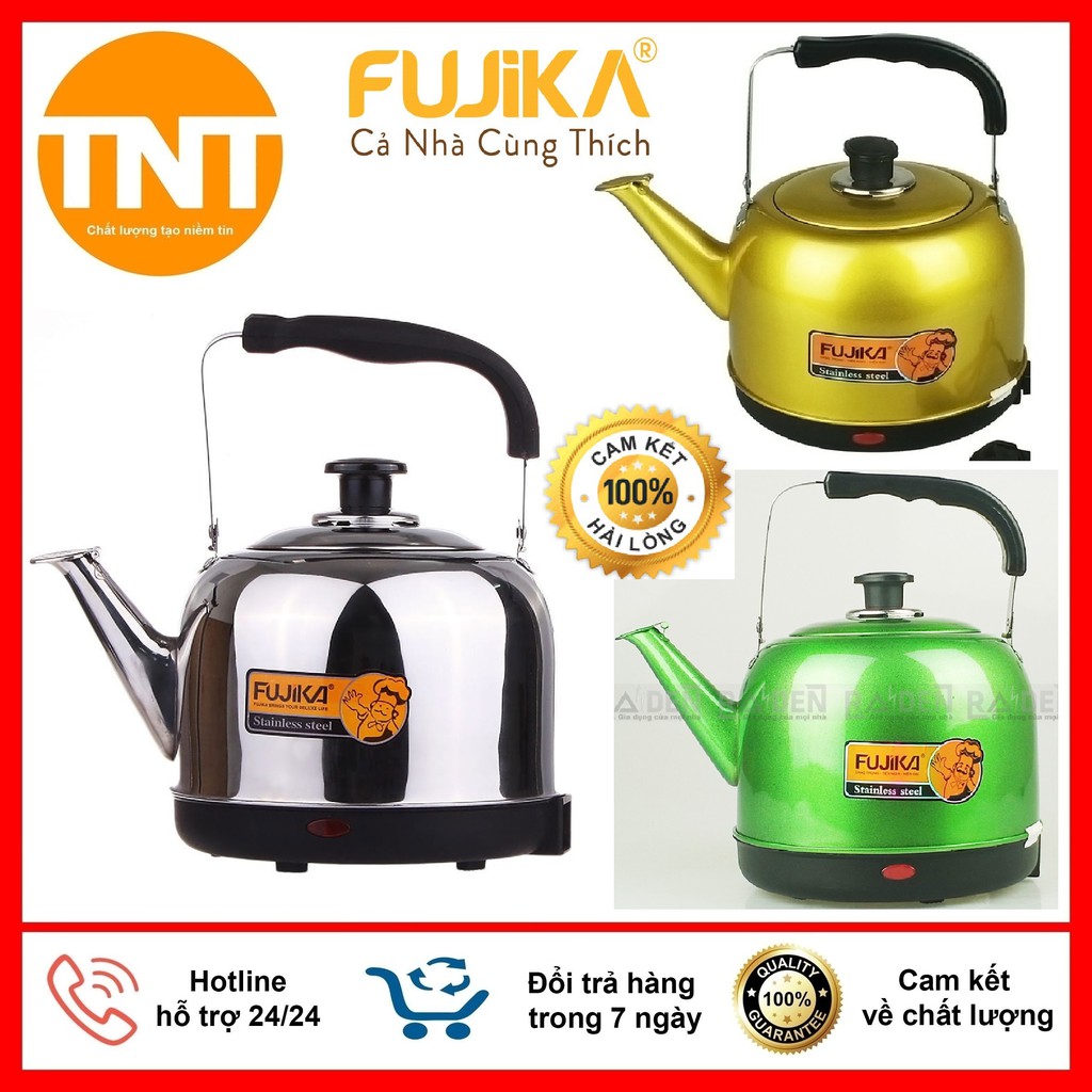 Ấm Điện Đun Nước Siêu Tốc Nk Midea (Fujika)  - Bền Đẹp, Thân Ấm Phun Sơn Tĩnh Điện Chịu Nhiệt