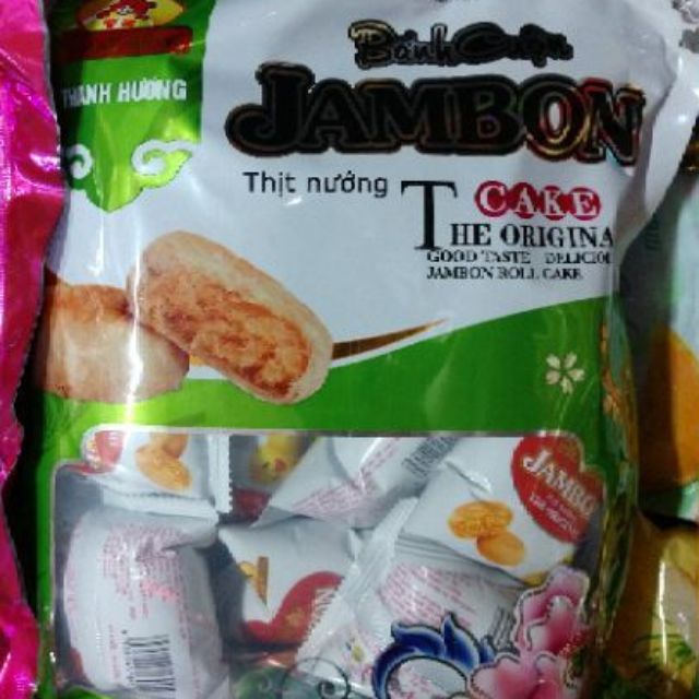 Bánh Jambon thịt nướng Thanh Hương 400g. Xuất xứ : Việt Nam. HSD : 2022