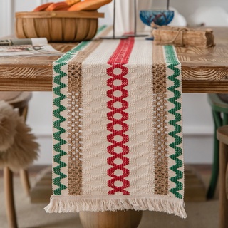 Khăn trải bàn vải cotton khăn trải bàn chống bụi trang trí nhà đón năm mới