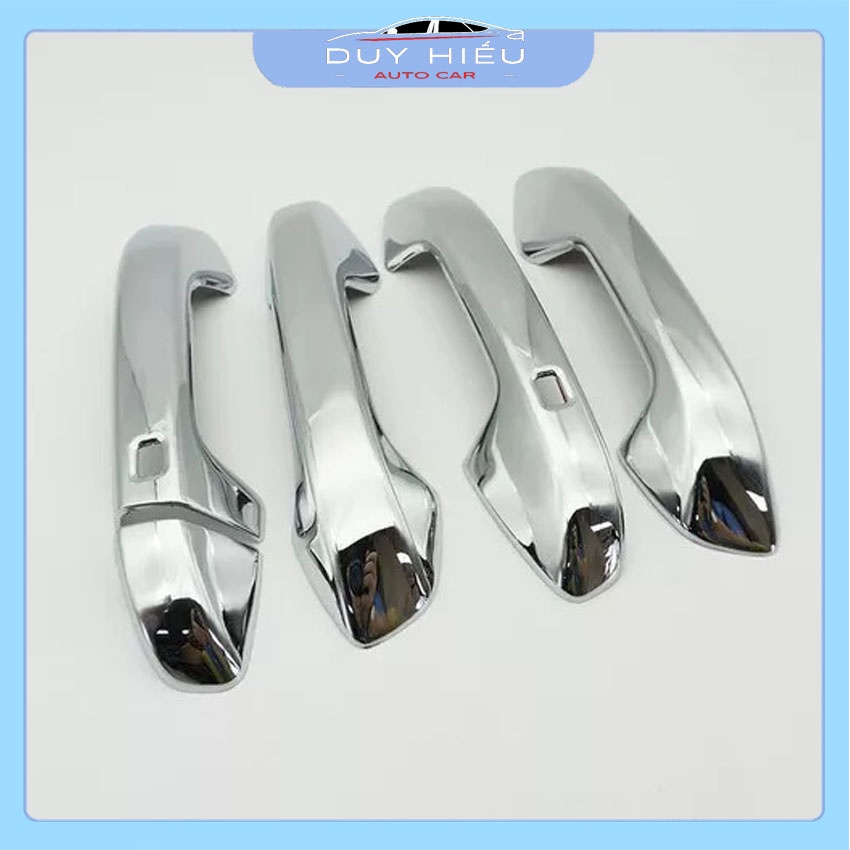 Bộ 8 ốp tay và hõm cửa xe mạ Crom dành cho xe Kia Seltos 2020